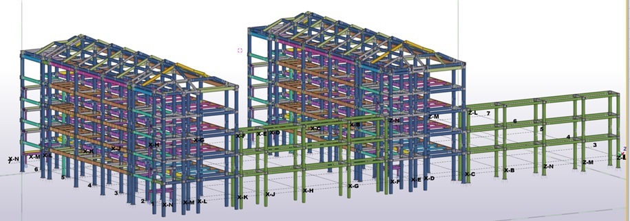 steel structure school building