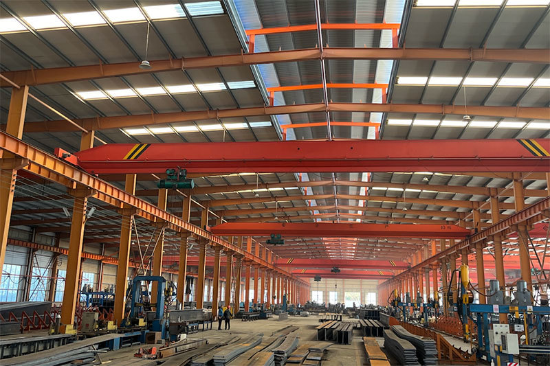 Processing and production of steel structure supporting products