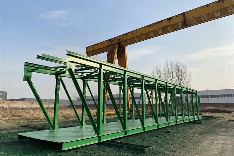 Steel structure corridor
