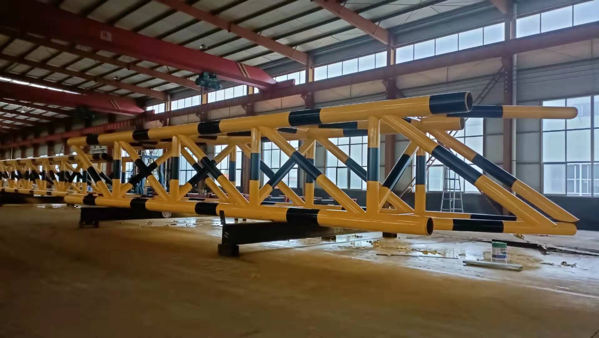 Industrial steel structure