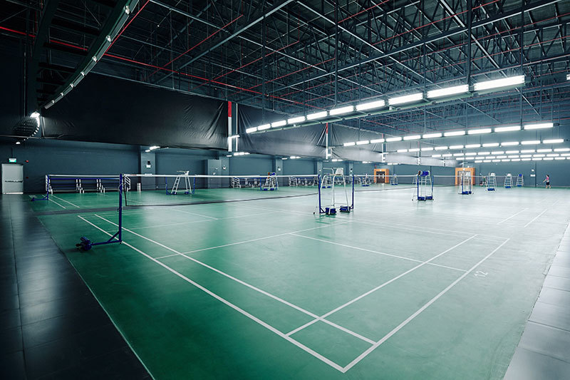 Steel structure gymnasium