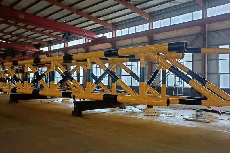 Steel structure corridor