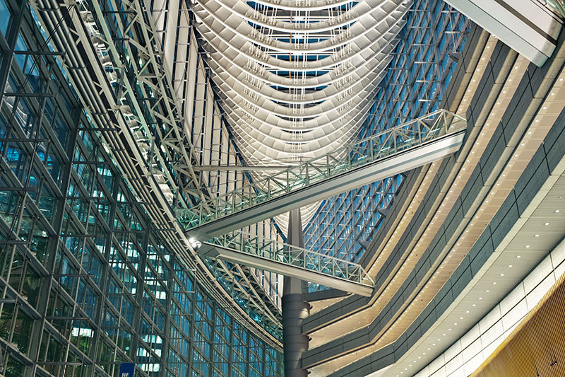 Steel structure shopping mall