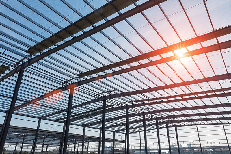 Steel structure warehouse