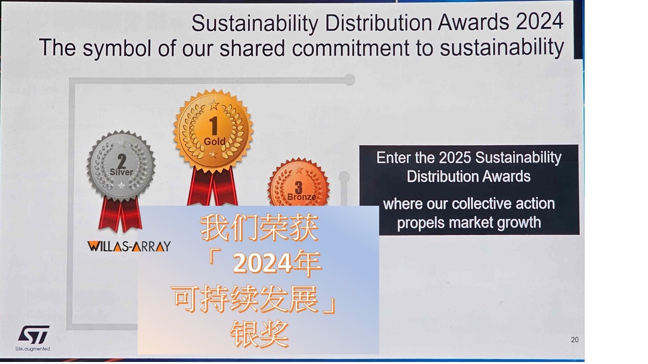 Good news! Our company has won the Silver Award at the ST 2024 Sustainable Development Distribution Award