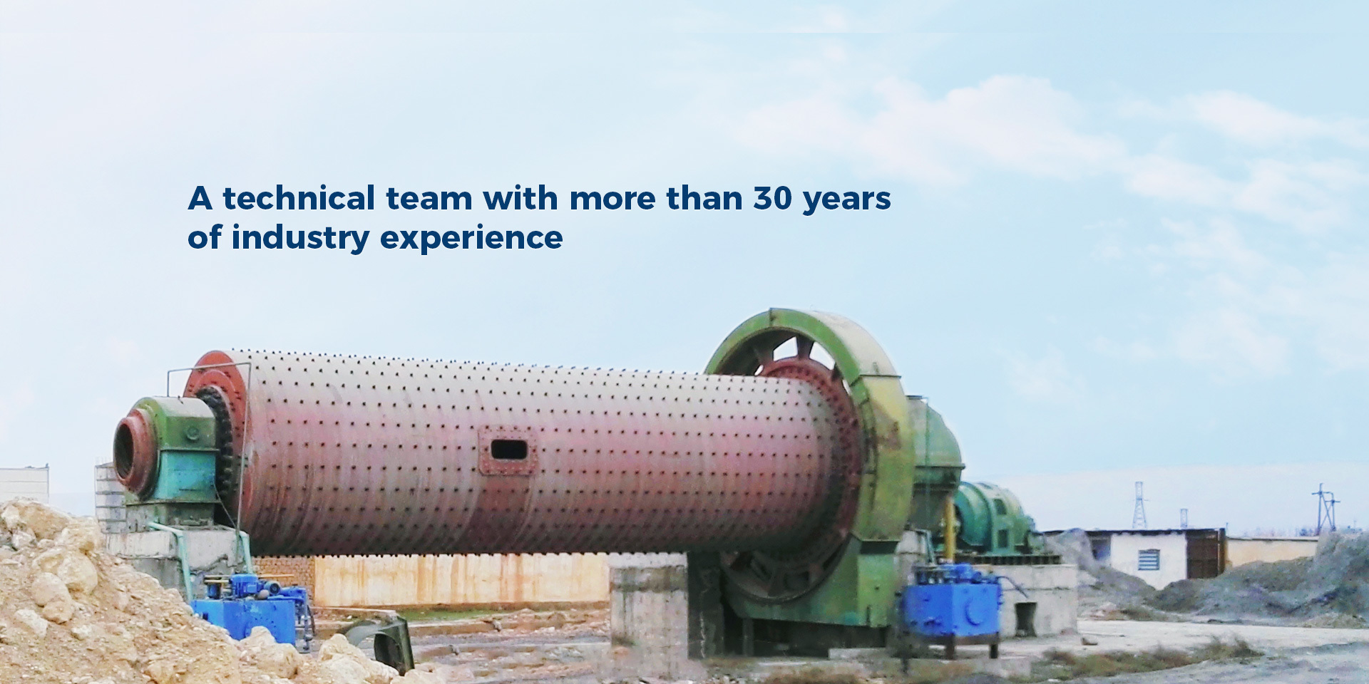 A technical team with more than 30 years of industry experience