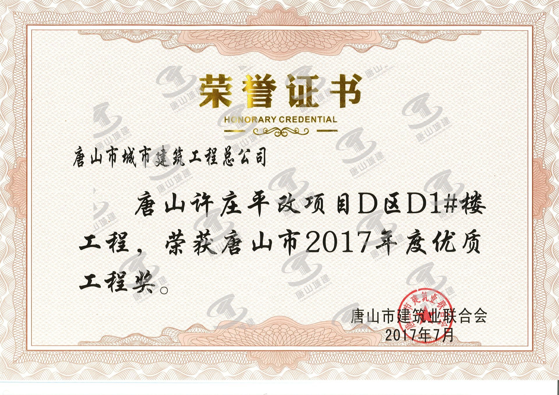 2017許莊平改D1市優(yōu)