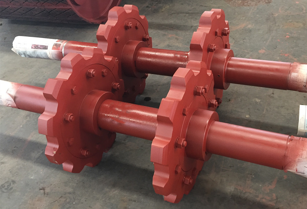 Bucket Elevator Spare Parts Wear Resistant Chain Sprocket Wheel and Shaft Material Handling Parts