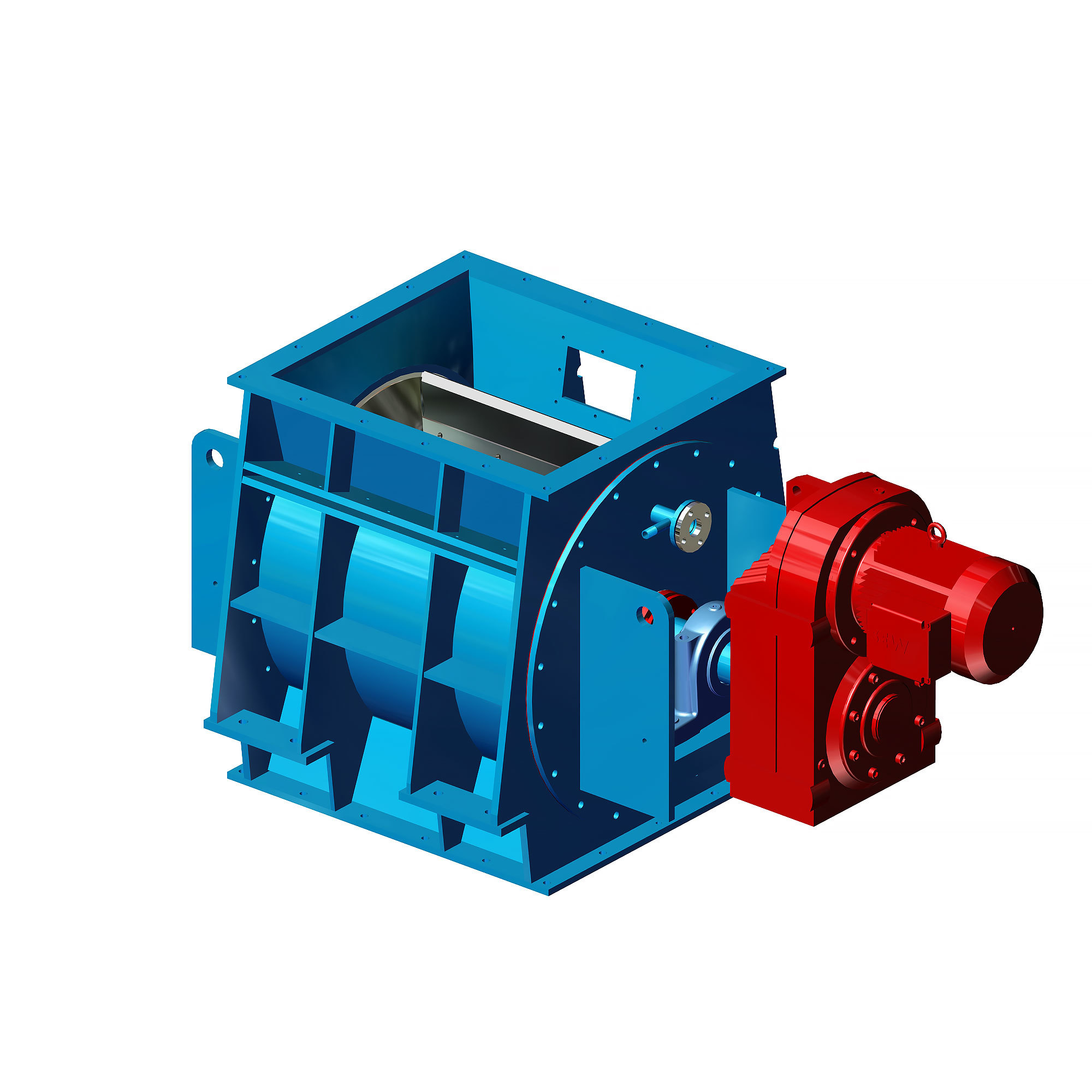 DRV Rotary Valve feeder for Silo discharge Bulk materials handling equipment