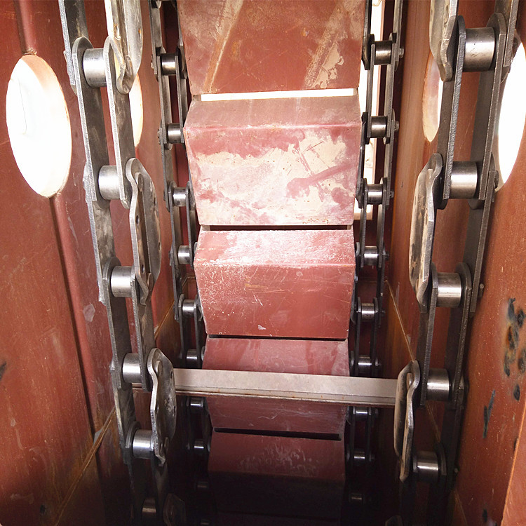 Factory Custom Wear resistant Roller Chain and Steel Bucket for Bucket Elevators