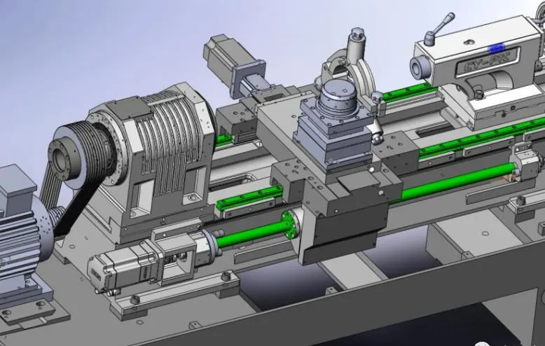 Power chuck working principle