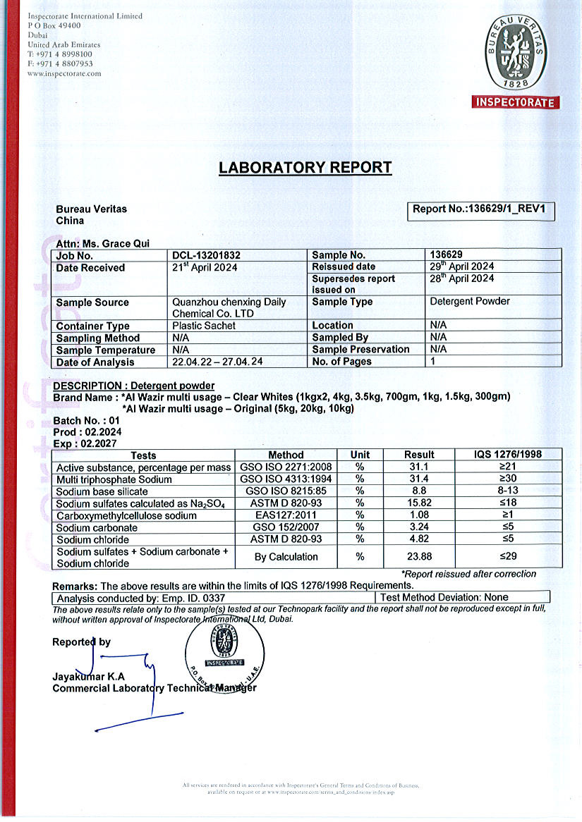 Inspection Report