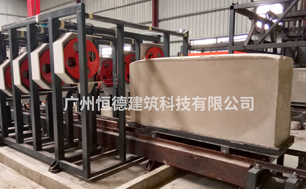 小型泡沫砖生产视频，欢迎考察恒德泡沫砖生产过程