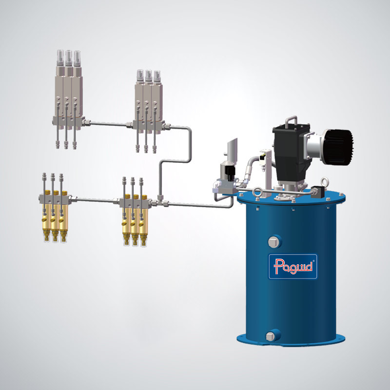 Single-line lubrication system