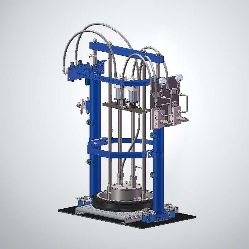 Double-rod AOGP-180-D Double-line Pump Station