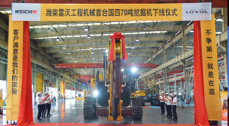 Paguld Lubrication System Supports Weichai Lovol Construction Machinery’s First National IV Excavator FR700F Final Assembly Line