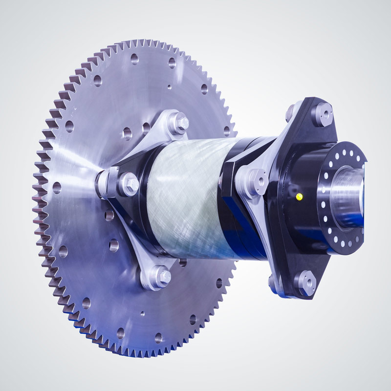 Wind power diaphragm coupling