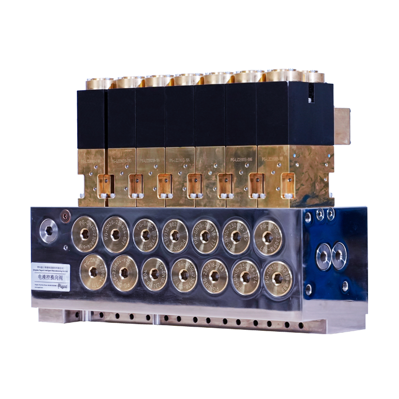 Electro hydraulic control directional valve group