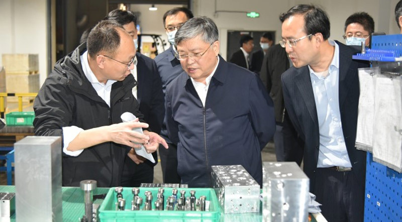 Geng Tao, Member of the Standing Committee and Deputy Mayor of Qingdao Municipal Party Committee, and Secretary of the Qingdao High-tech Zone Working Committee, Visited Paguld