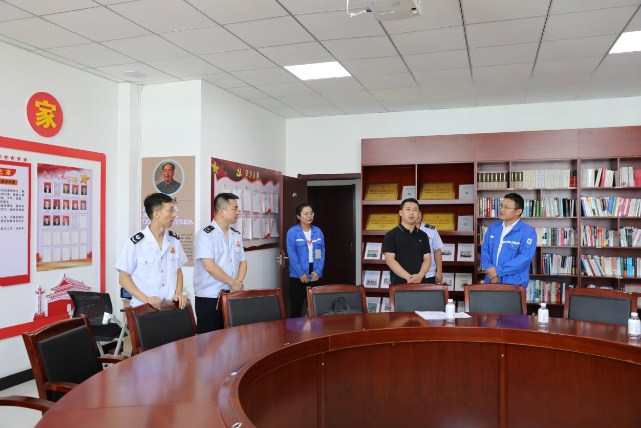 榆林市團市委青工農(nóng)部部長馬鑫一行蒞臨我公司調(diào)研指導團建工作