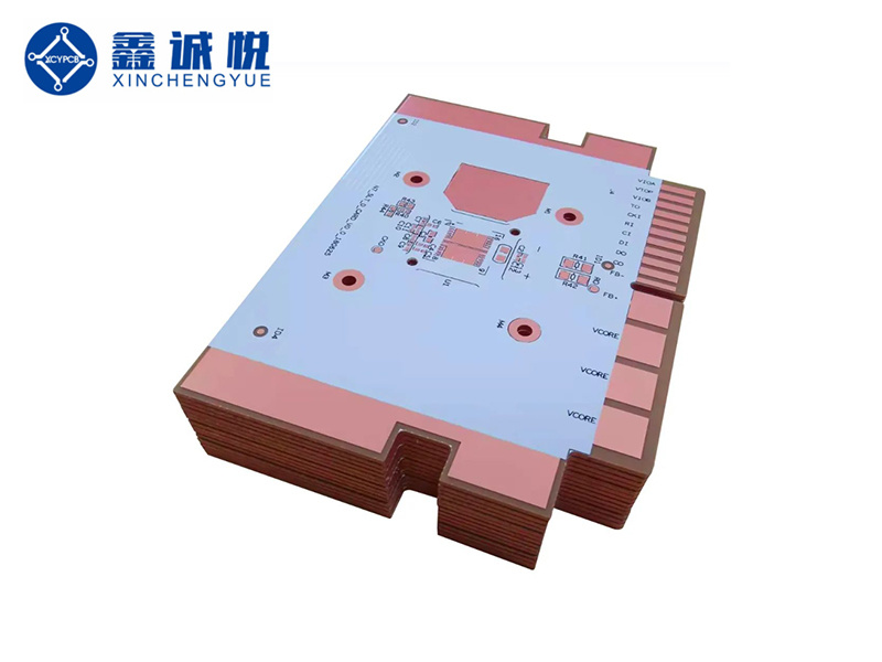 Single-sided copper substrate
