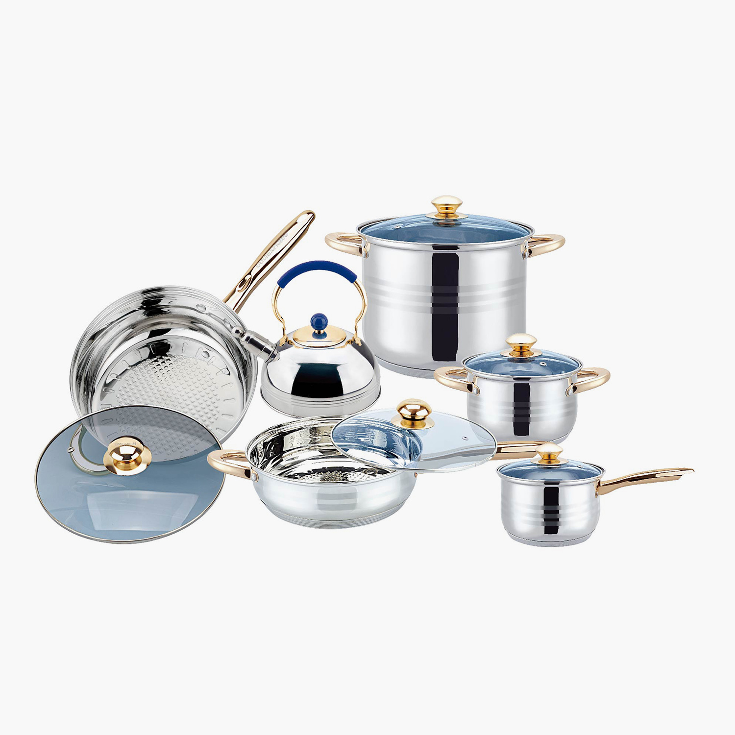 Kitchenware Casserole Metal Pot