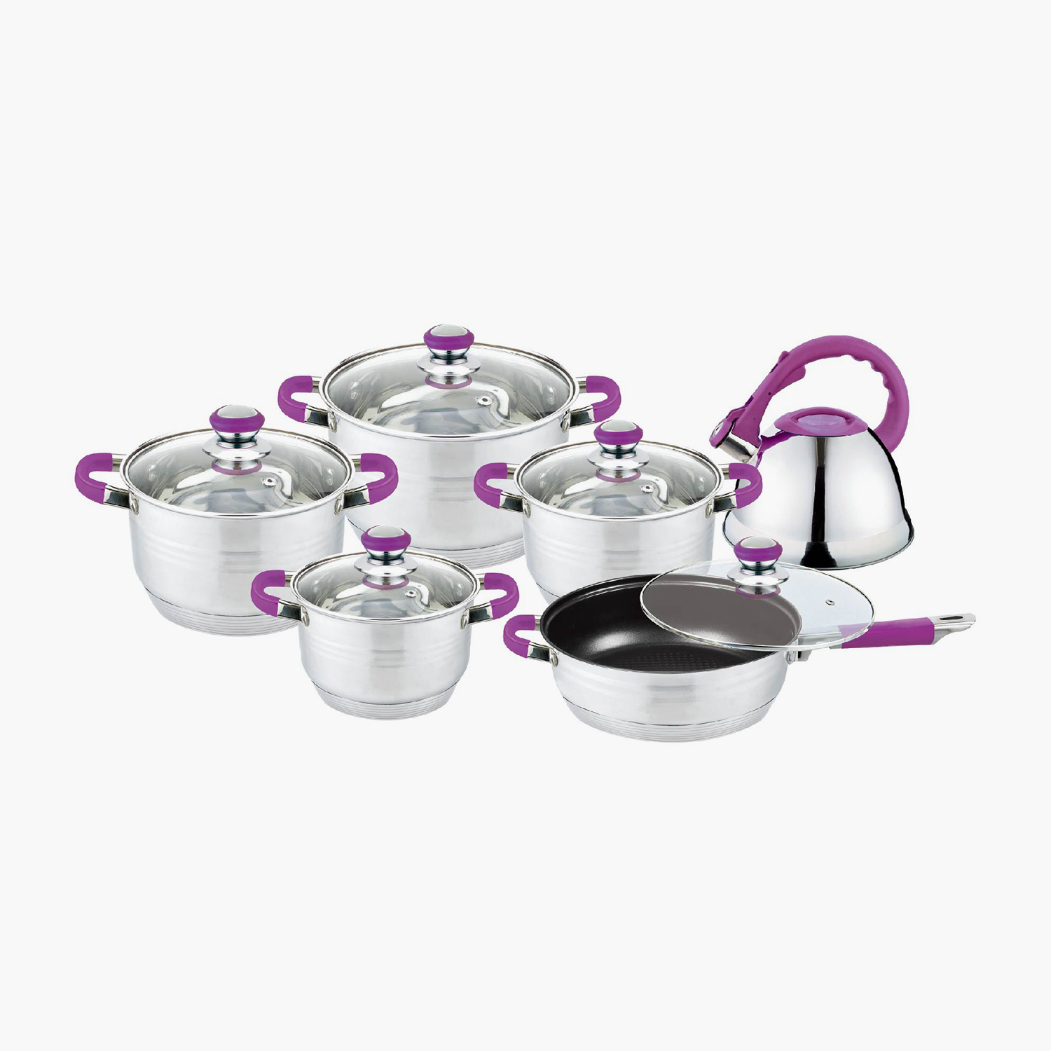 11 Pcs Outdoor Camping Kitchen Cookware