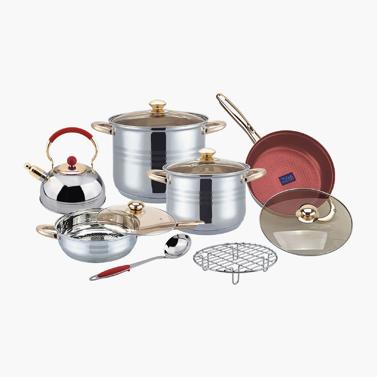 Hot Sale Saucepan Kettle Kitchenware Stainless Steel Kitchen Pots