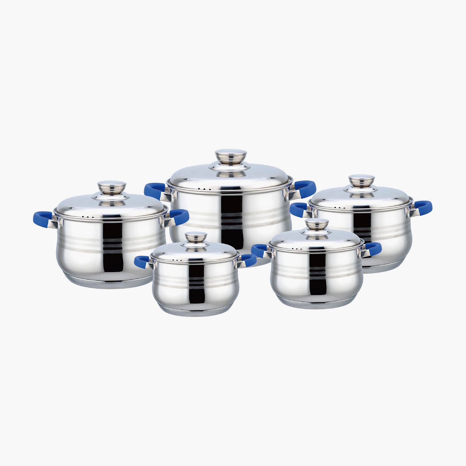 Good Quality Nonstick Stainless Steel Detachable Handle Cooking Pots