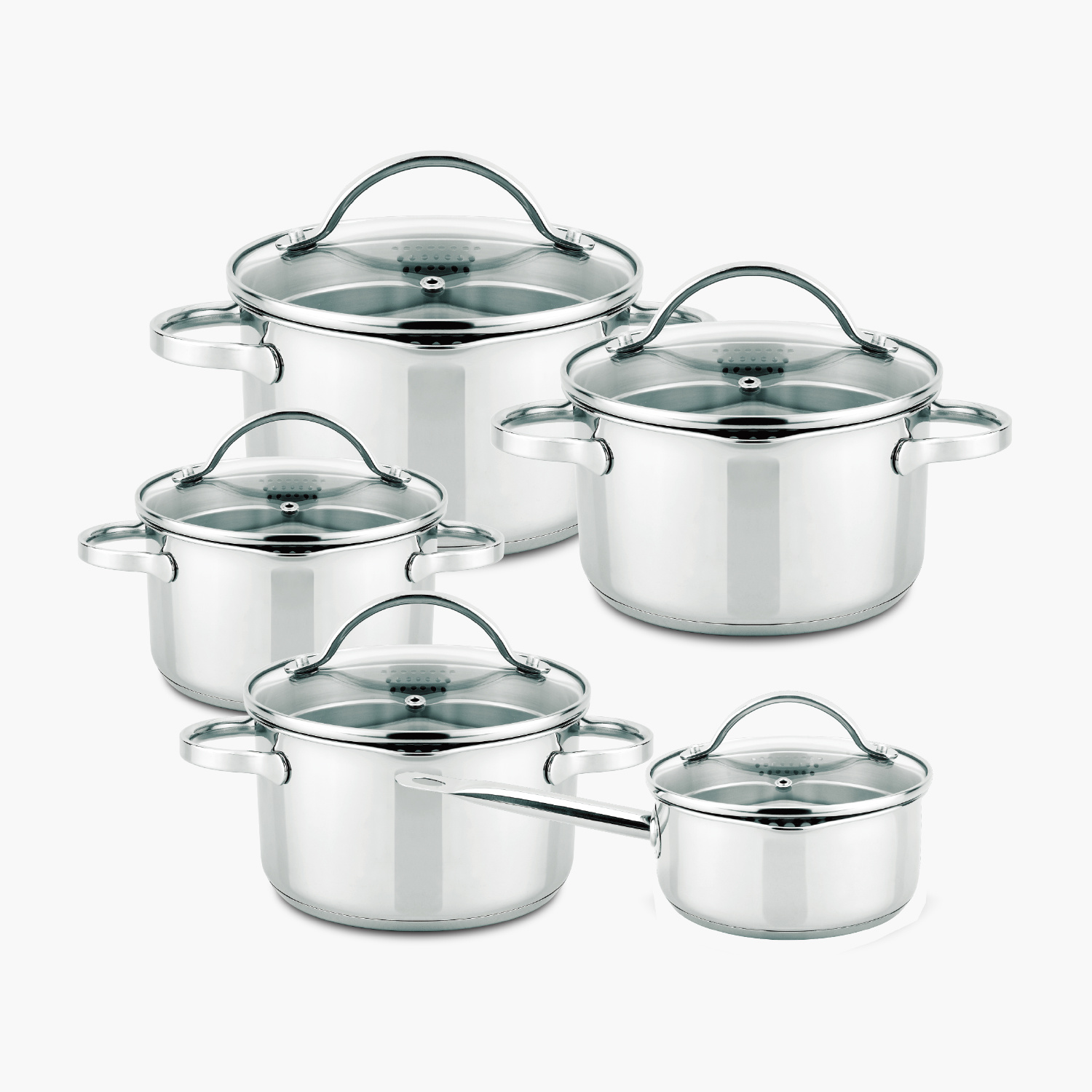 Household Cooking Pot Stainless Steel Kitchen Wares