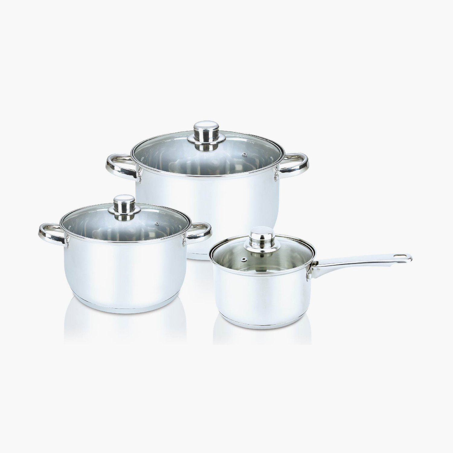 High Quality Non-Stick Soup Kitchen Pot 3 Pcs