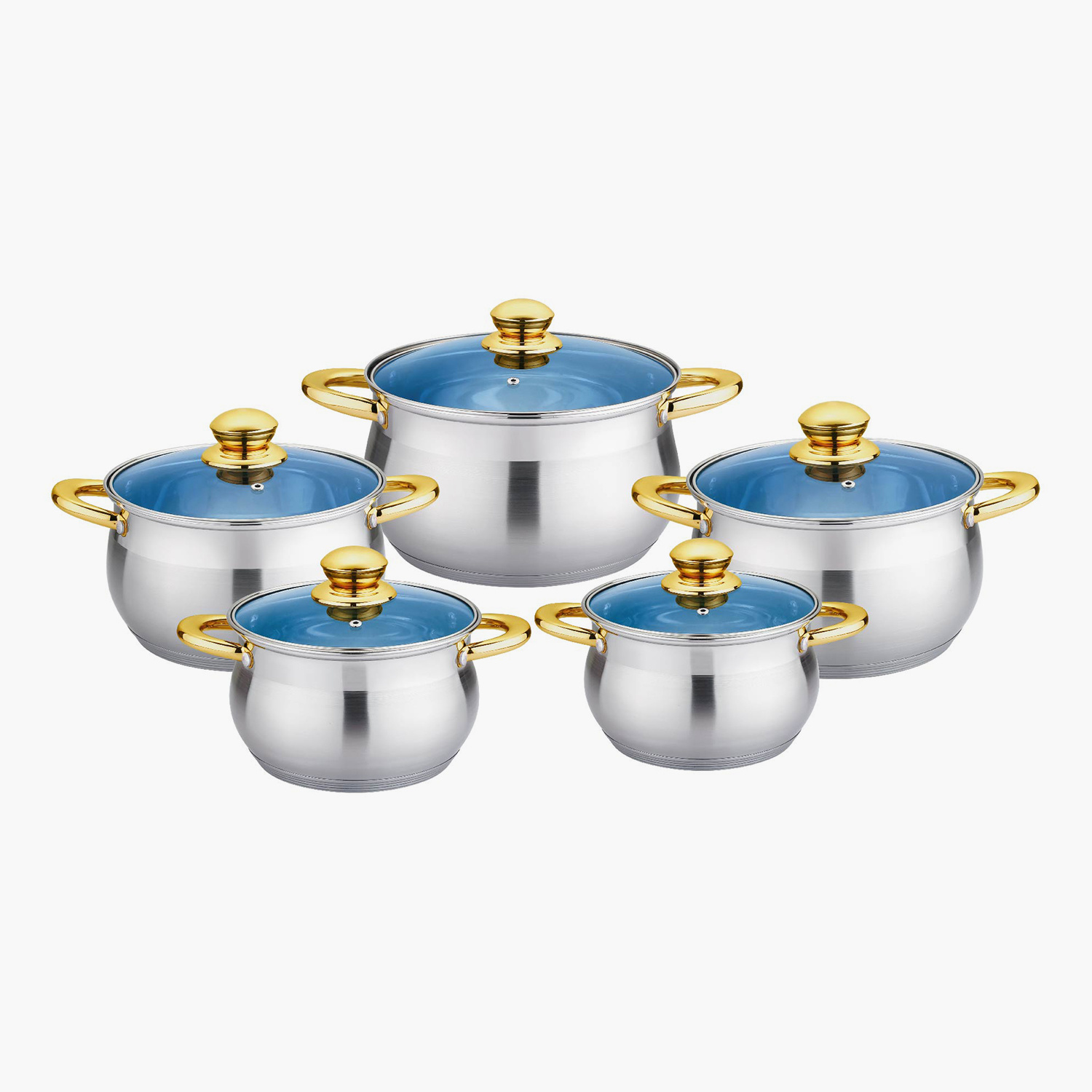 CS-050 inox cookware set