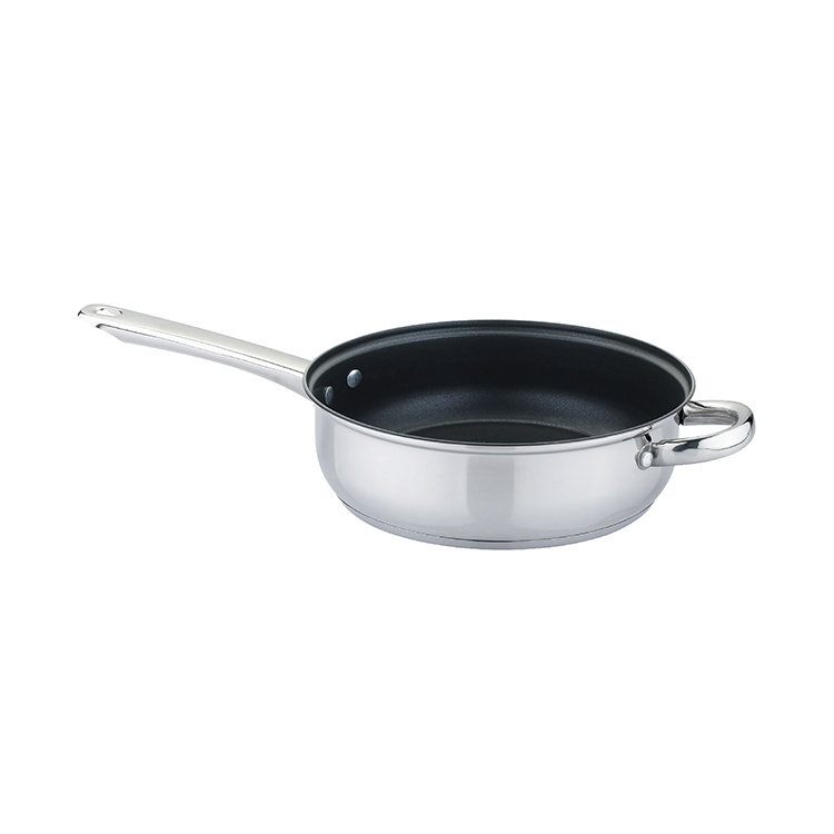 Kitchen Accessories Cookware Kitchen Pans Nonstick Stainless Steel Fry Pans & Skillets Kitchenware Cooking Pans