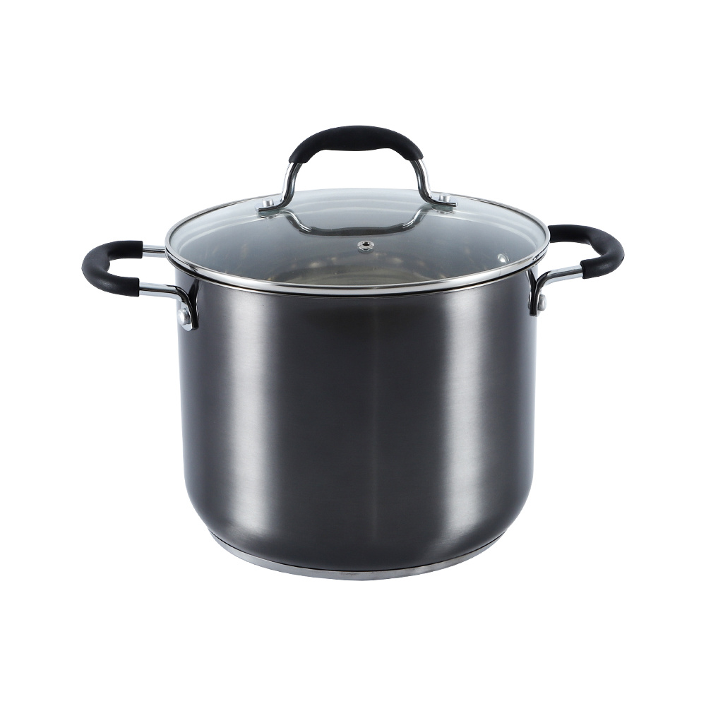 Best Selling Food Grade Kitchen Stainless Steel Casserole Pot Non Stick Cooking Pot For Home