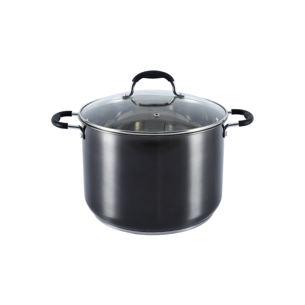 Hot Selling Kitchen Stainless Steel Cooking Stock Pot Commercial Casserole Cooking Pot With Lid