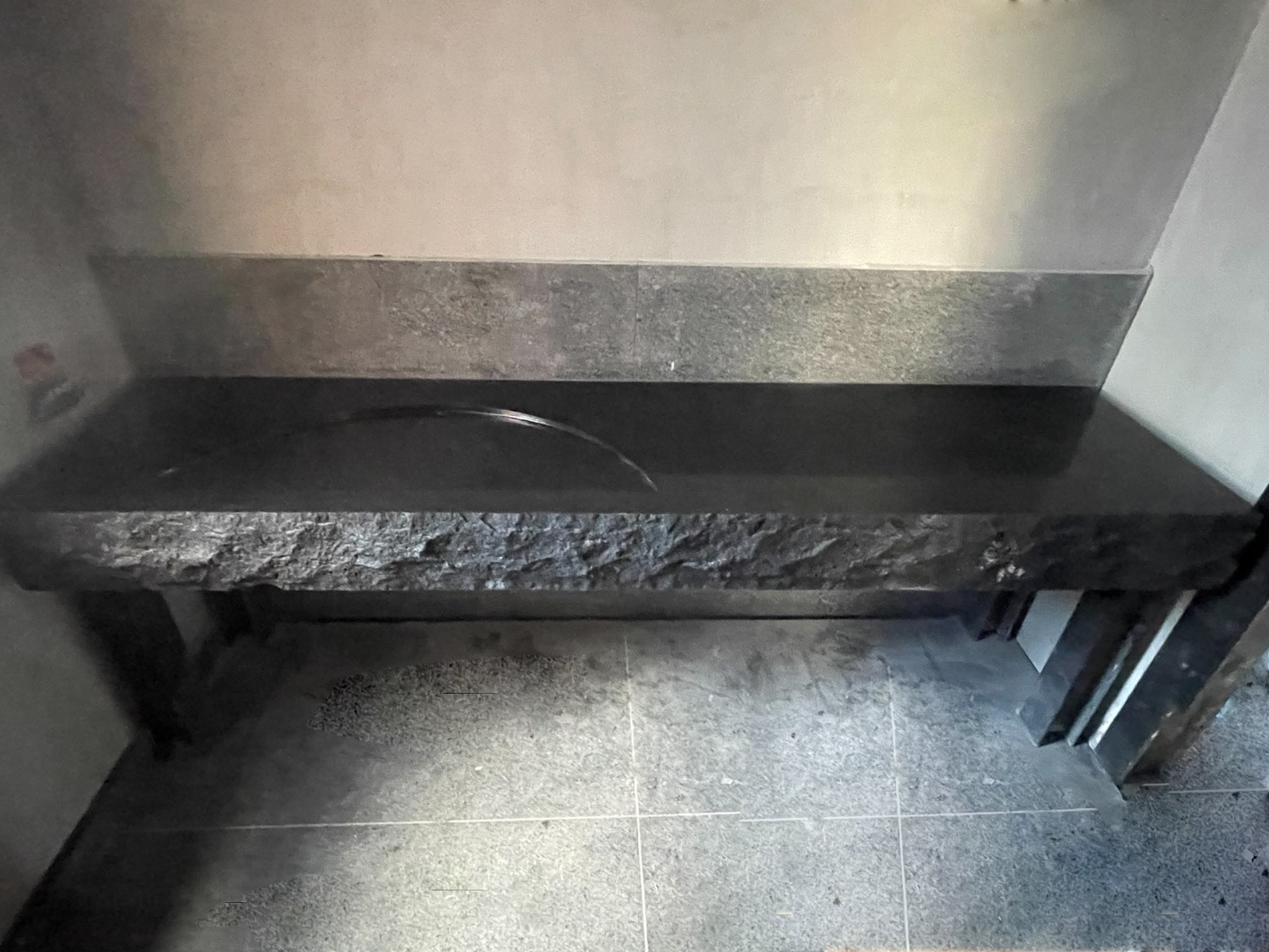 Basalt vanity top