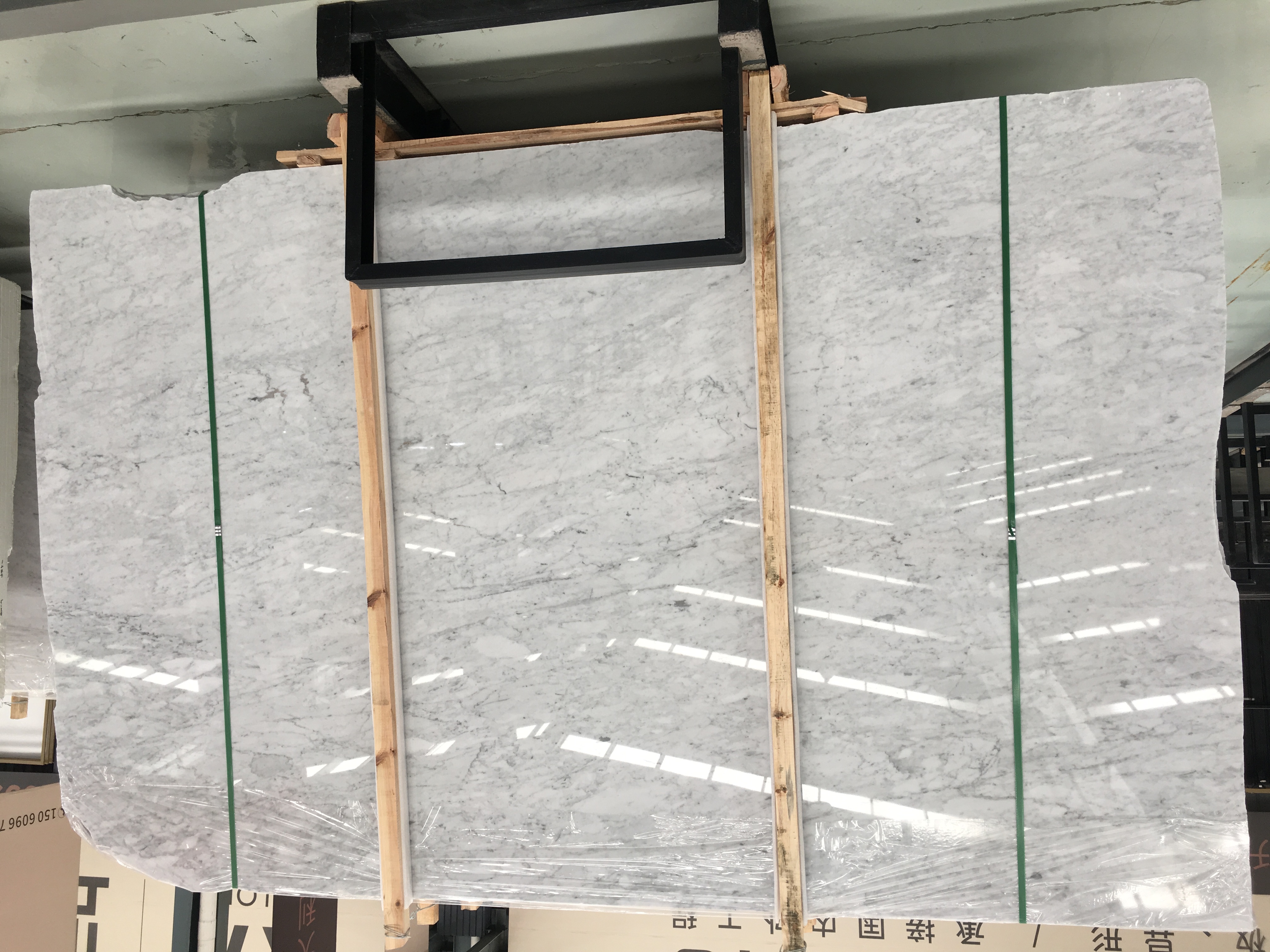 Carrara White Random Slab