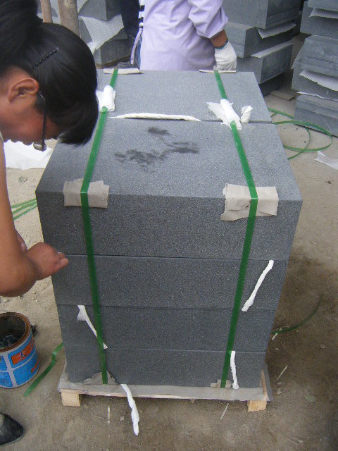 Hebei Black Granite Kerbstone