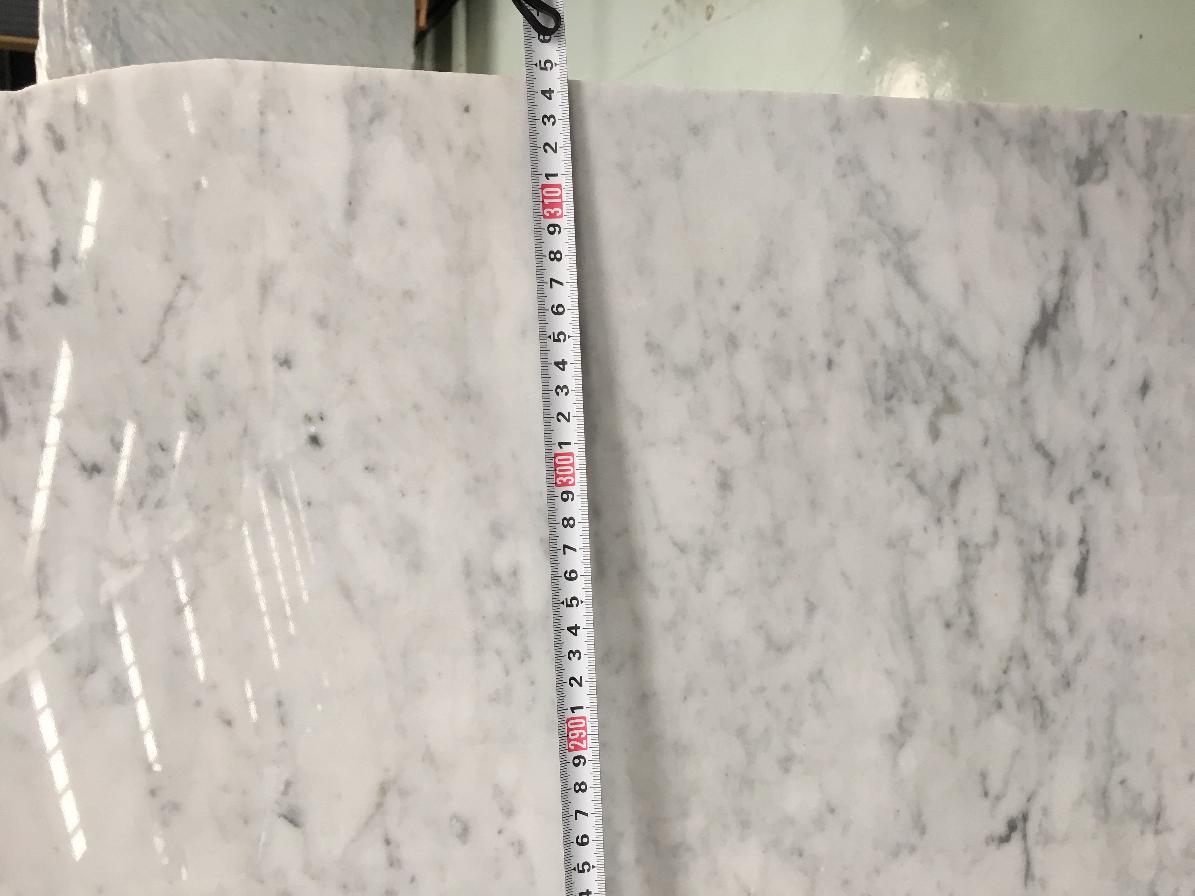 Carrara White Random Slab