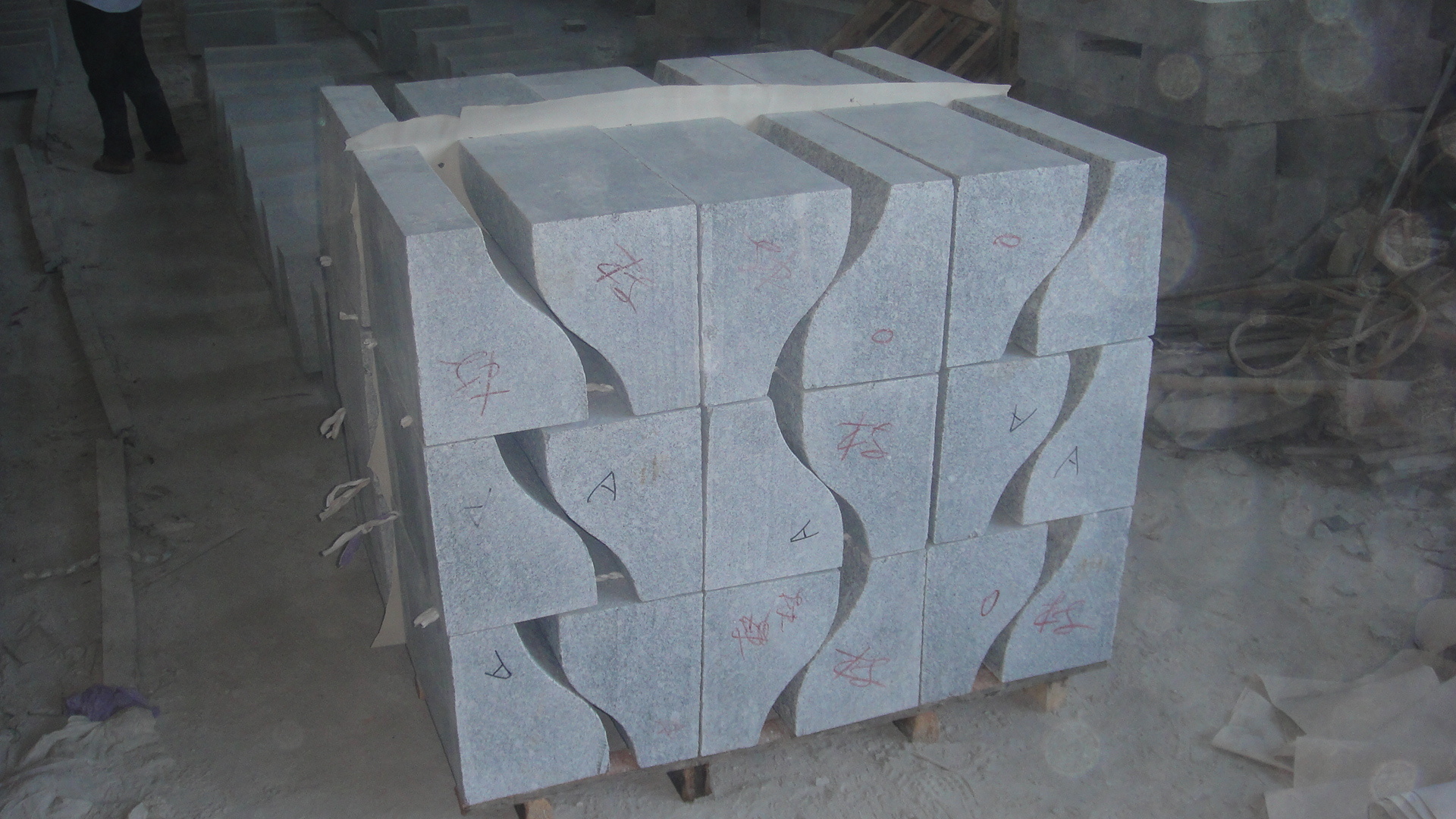 Grey Granite Kerbstone