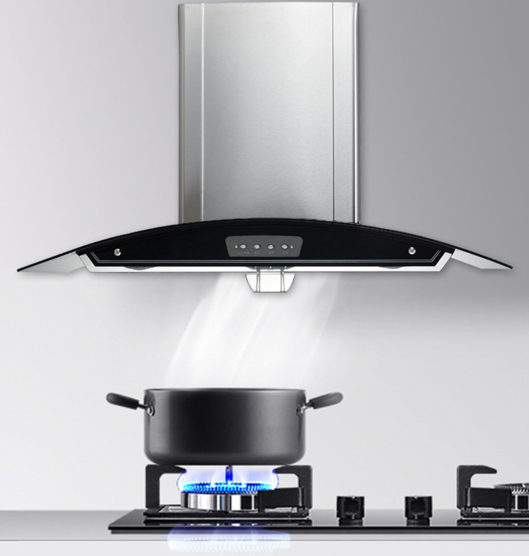 Arc-shaped hood