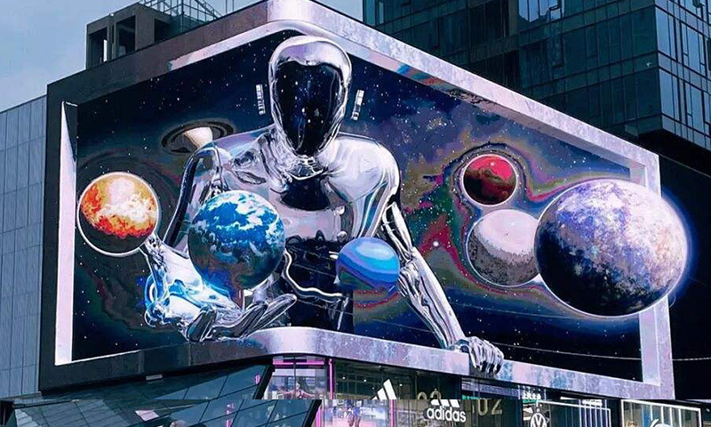 3D Advertising and Interactive