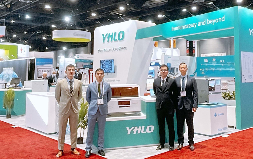 YHLO innovative iFlash series showcased at the 2022 AACC Expo