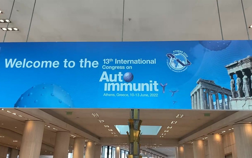 YHLO showcased at 13th International Congress on Autoimmunity