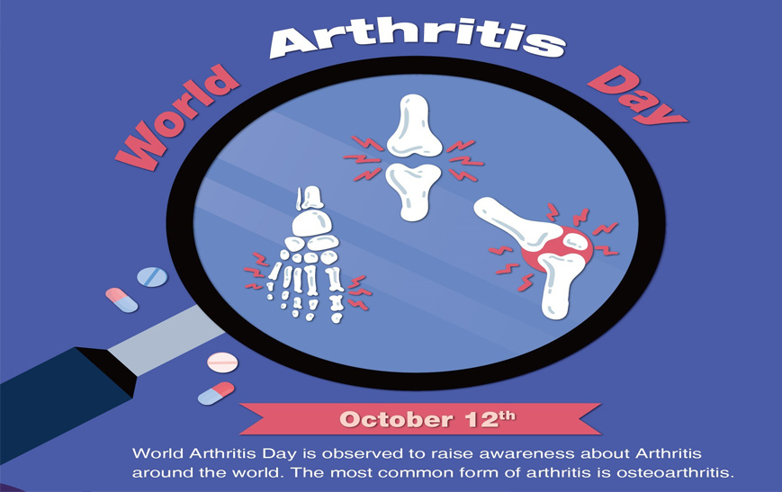 World Arthritis Day 12 Oct 2021: Don't Delay, Healthy Every Day