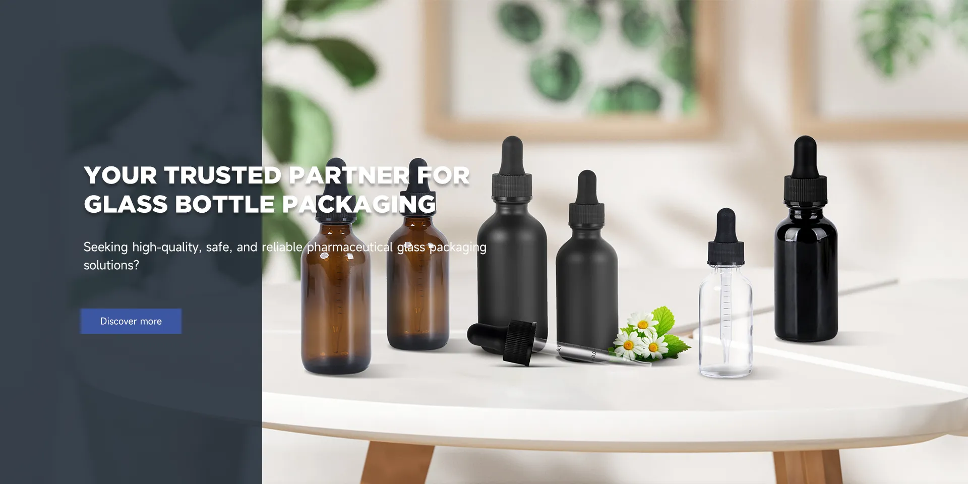 Your Trusted Partner for Pharmaceutical Glass Packaging