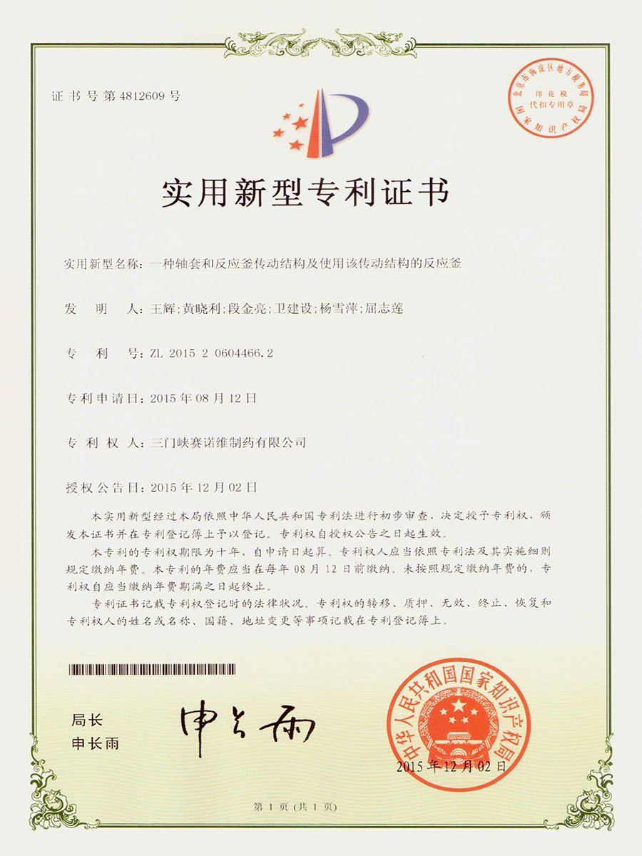 一種軸套和反應(yīng)釜傳動(dòng)結(jié)構(gòu)及使用該傳動(dòng)結(jié)構(gòu)的反應(yīng)釜 一種軸套和反應(yīng)釜傳動(dòng)結(jié)構(gòu)及使用該傳動(dòng)結(jié)構(gòu)的反應(yīng)釜