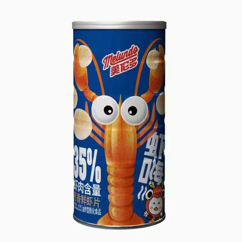 68g Prawn Cracker Canned (scallion flavor)