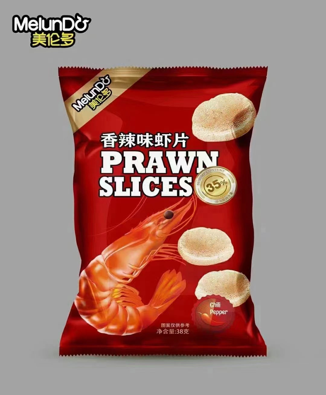 38g Prawn Cracker (spicy flavor)