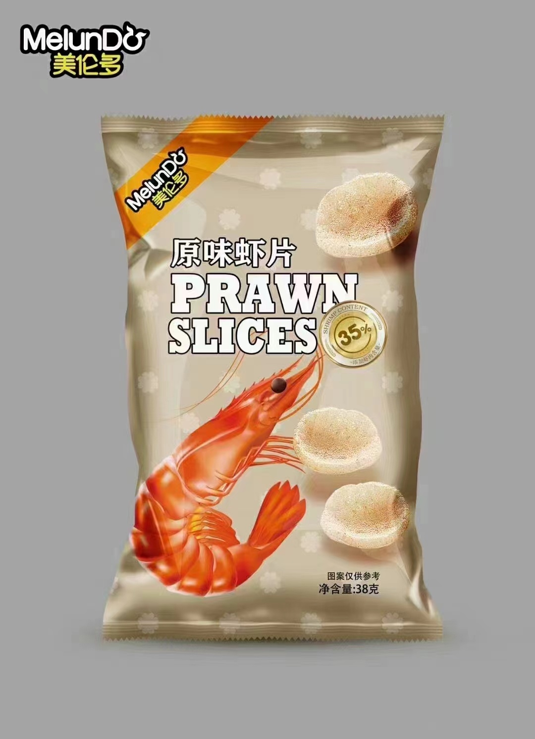 38g  Prawn cracker(original flavor)